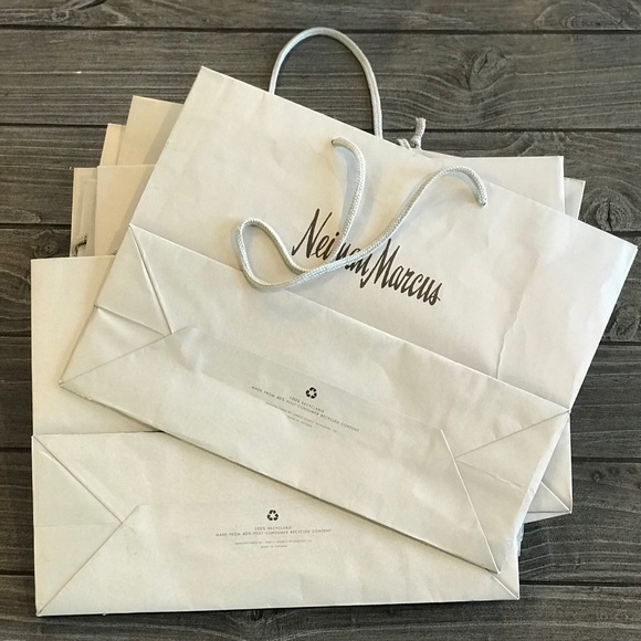 Neiman Marcus Gift Bag Shoppers Bag Bundle Lot 4 - Picture 2 of 4